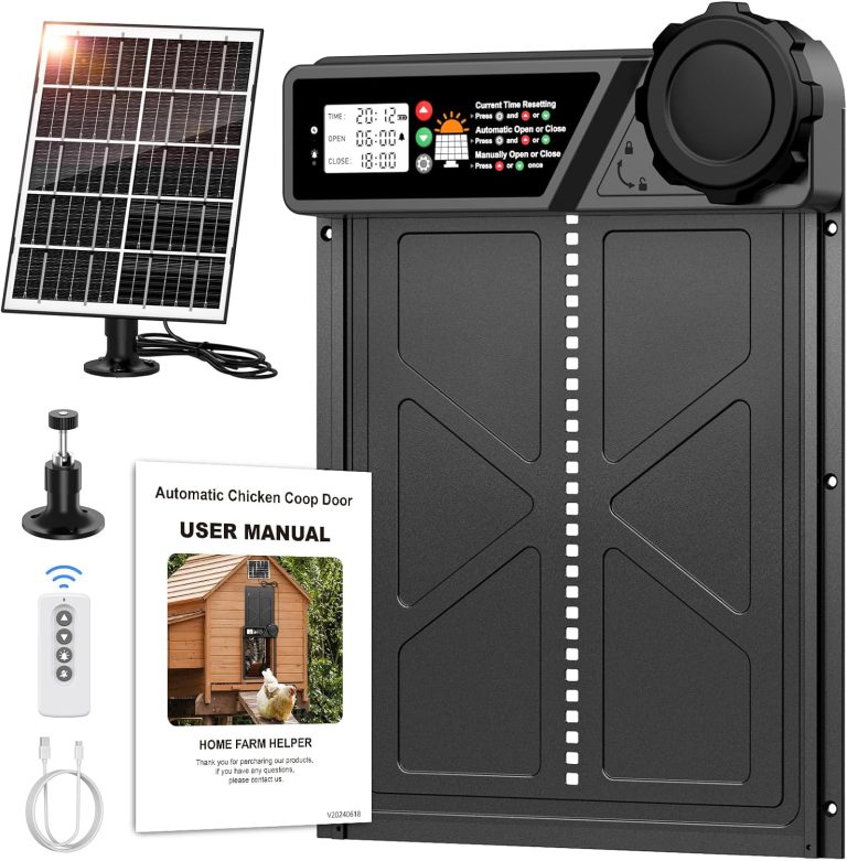 Porte Automatique pour Poulailler MASTERFUN Solaire : Avis et test