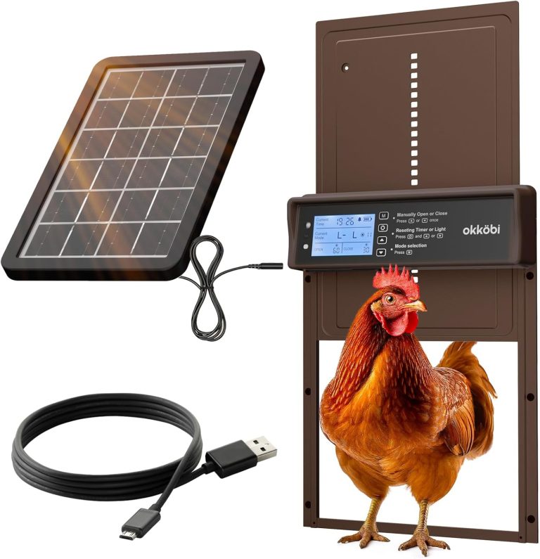 Porte Automatique pour Poulailler Okkobi Solaire : Avis et test